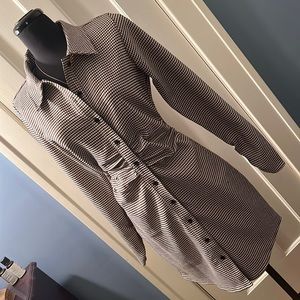 ZARA Houndstooth Dress